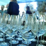 wine glasses Ela Vally Winyards